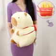 thumbnail image 1 of Poupée Capybara Véritable Poupée Jouet en Peluche Oreiller Cadeau d'Anniversaire Célébrité Internet Ragdoll DMH, 1 of 7