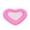 #1A-Pink, variant on BZPIZ Inflatable Pool Solid Color Heart-shaped Inflatable Floating Bed Sun Tan Tub Sunbathing Pool Lounge Floating Chair for Summer Pool River Party & Relax