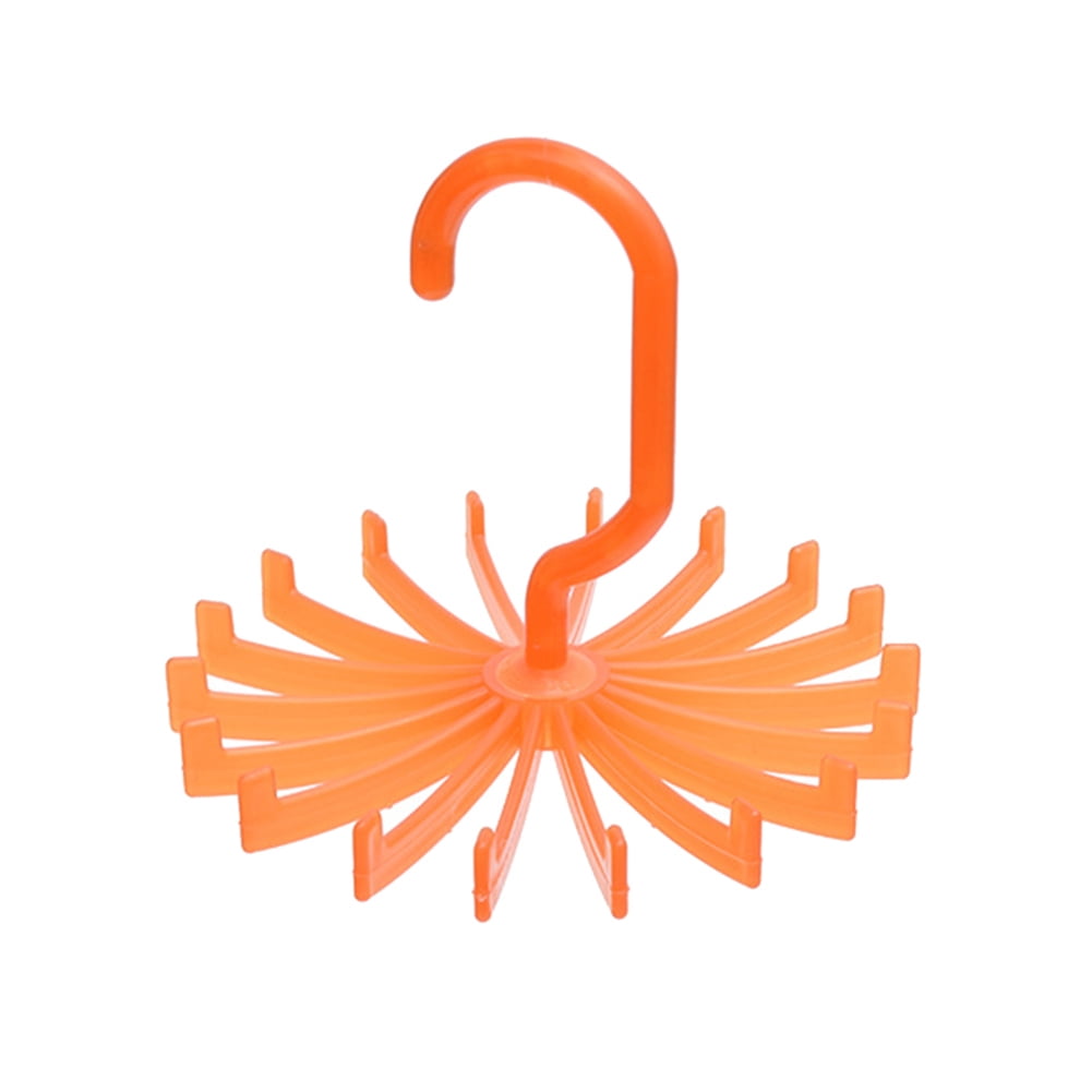 Rotate Scarf Rack Belt Hanger Scarf Tie Rack Holder Hook for Closet Organizer 360 Degree ...