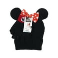 thumbnail image 4 of Girls Minnie Mouse Beanie Hat and Gloves, 2-Piece Set, OSFM, 4 of 4