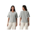 thumbnail image 3 of FOCUSNORM Cardigan Tricoté pour Femmes Automne Manches Mi-Longues Col Rond Couleur Unie Boutonné Tricoté, 3 of 9