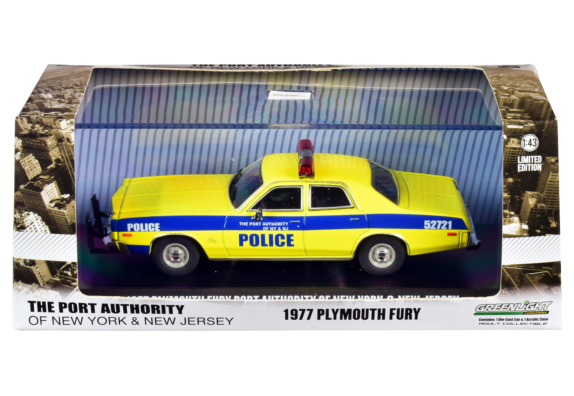 1/18 1977 プリマスフューリー NY・NJ港湾警察パトロールカー 1/18 1977 プリマスフューリー NY・NJ港湾警察パトロールカー
