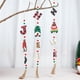 thumbnail image 1 of Letrero de alegría de Navidad JAMW 3 uds letras de madera a cuadros de búfalo, 1 of 5