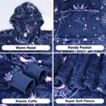 thumbnail image 5 of Catalonia Oversized Blanket Hoodie Sweatshirt for Kids, Wearable Fleece Pullover with Large Front Pocket, Teen Boys Girls Gift, 5 of 6