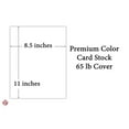 thumbnail image 5 of Premium Color Card Stock Paper | 50 Per Pack | Superior Thick 65-lb Cardstock, Perfect for School Supplies, Holiday Crafting, Arts and Crafts | Acid & Lignin Free | 8.5 x 11 | Pulsar Pink, 5 of 5