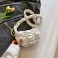 thumbnail image 4 of Bolsas cruzados ligeros para mujer, Bolsas plisados, Bolsas laterales, Bolsa de mensajero informal Ndcxsfigh Para Estrenar, 4 of 6