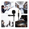 thumbnail image 3 of Microphone Cravate Noir 3,5 mm Microphone à Pince Prise 3,5 mm / USB Type‐C I3 [>, 3 of 9