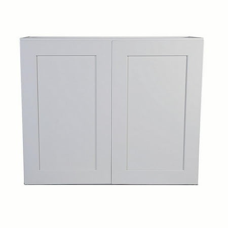 - Design House 561613 Brookings Unassembled Shaker Tall Wall Kitchen Cabinet 36x24x12, White