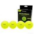 thumbnail image 1 of Pelotas de pickleball papaking Premium para exterior, 40 orificios, paquete de 4, 1 of 9