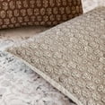 thumbnail image 3 of SUSIELADY Set of 2 Decorative Vintage Floral Print Throw Pillow Covers Neutral Modern Farmhouse Cushion Covers Boho Home Decor for Sofa Couch Bedroom Living Room Outdoor,18×18 Inch, Iced Coffee, 3 of 6