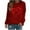 ZD-Wine, variant on Jsaierl Valentine's Day Tops for Women Cute Love Heart Print Shirts Casual Long Sleeve Tees Trendy Crew Neck Blouses 2025