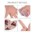 thumbnail image 4 of Lava Womens Winter Warm Gloves Touch Screen Texting Gloves Fleece Lined Cold Weather Thermal Gloves Black, 4 of 9