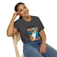 thumbnail image 6 of Funny Shark Music Lovers Parody Novlety Men T-shirt, 6 of 7