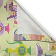 thumbnail image 3 of Ambesonne Colorful Kitchen Curtains, Various Teapots and Cups, 55"x39", Multicolor, 3 of 3
