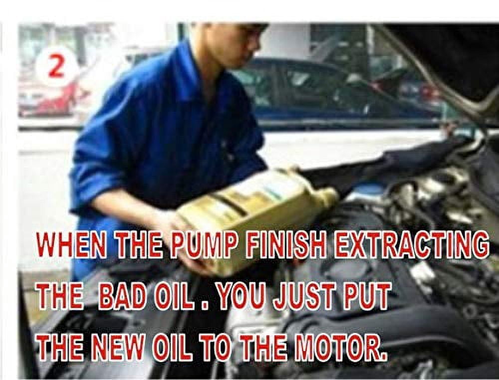 FANSONG Professional 12V Electric Oil Extractor Pump for Automotive Fluid Change