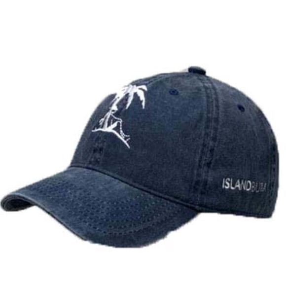 Gorra de béisbol Cap Island Bum, vintage, azul marino envejecido