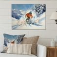 thumbnail image 2 of Designart "Glimpses of Whistler in Canada II" Sports Metal Wall Art Prints, 2 of 5