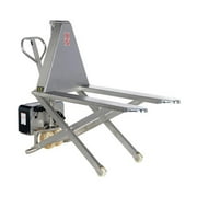 Vestil L-270-DC-HD-SS Stainless Steel Tote Lift DC Powered- 26.75 x 45 in. - 2000 lbs