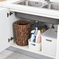 thumbnail image 4 of Orangide Metal Mesh Trash Can, Small Round Wastebasket for Bathroom Bedroom Office Kitchen, Space Saving Home and Office Garbage Bin, 4 of 6