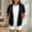 Black, variant on Girls Solid Loose Zip up Hooded Jacket Lightweight Short Sleeve Sweatshirt Jacket with Pockets, Casual Spring Fall Outerwear for Kids White 170(170)