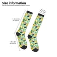 thumbnail image 2 of Xecao Avocado Print Compression Socks for Both Men And Women for Running, Travel, Flight, Nurse, 2 of 6