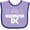 Lavender and Purple, variant on Inktastic Washington DC Biking Boys or Girls Baby Bib