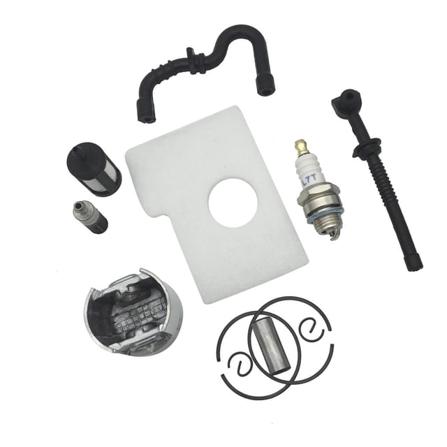 GROWTH TANK 38mm Piston Kit Air Fuel Oil Line For 018 MS180 Parts