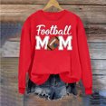 thumbnail image 6 of Karight Women's Football Mom Graphic Crewneck Sweatshirt Long Sleeve Casual Pullover Top, 6 of 6