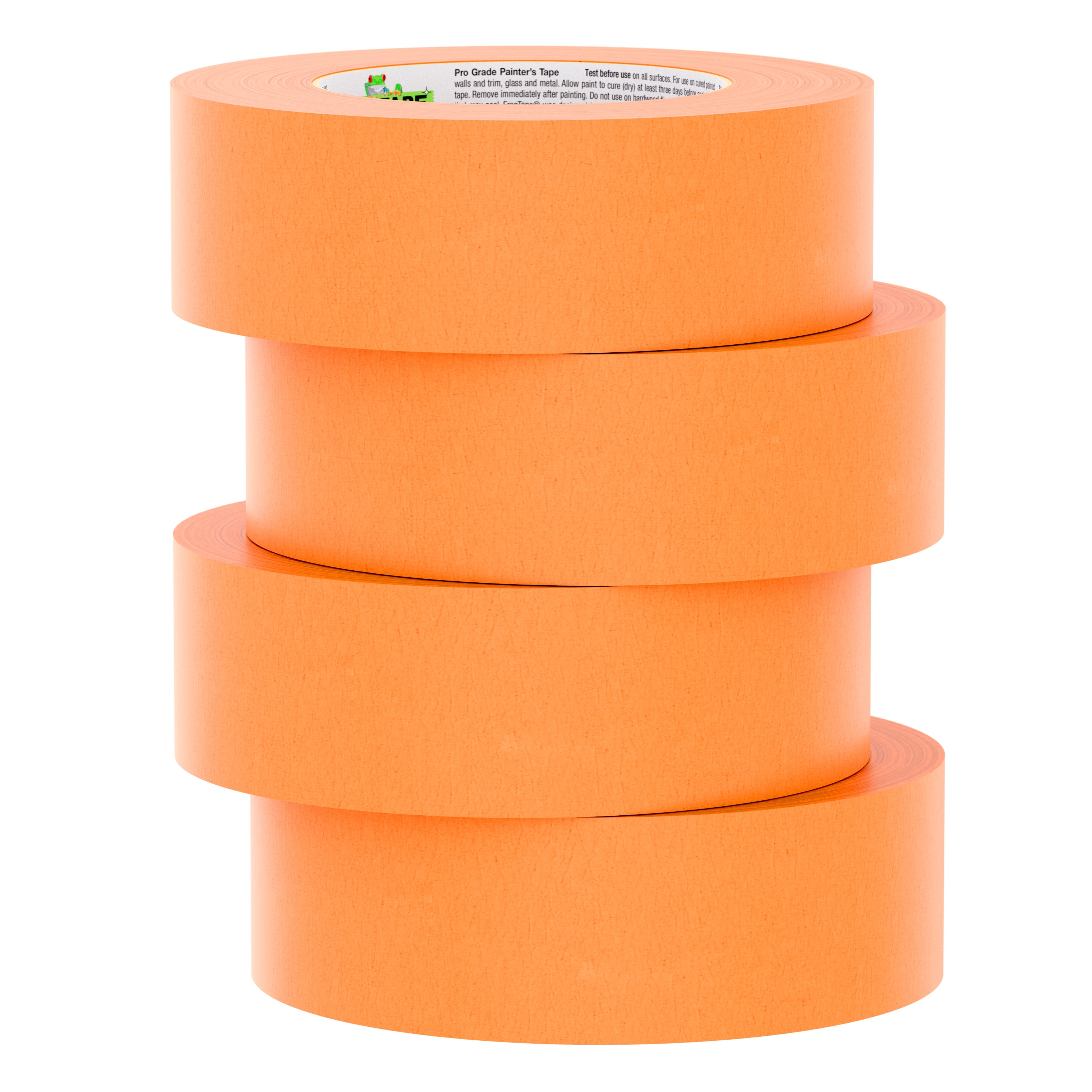 FrogTape Pro Grade Orange 1.41 in. x 60 yd. Painter's Tape, 4 Pack