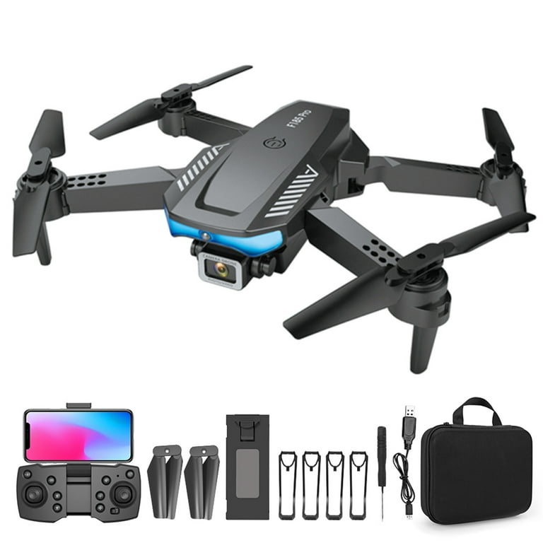 Drone with Camera for Adults, Aerial Photography Drone with 4K HD Three  Lens FPV Camera Drones for Kids 2.4 Wifi RC Foldable Drone Multirotors  Circle