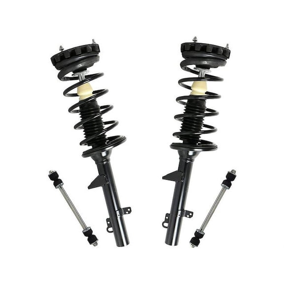 Rear Strut Assembly and Sway Bar Link Kit - Compatible with 1996 - 2007 Ford Taurus Sedan 1997 1998 1999 2000 2001 2002 2003 2004 2005 2006