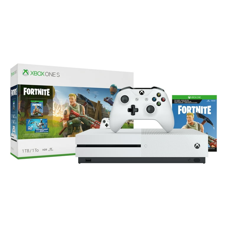 Unboxing Xbox One S Fortnite Battle Royale Special Edition Bundle 