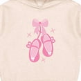 thumbnail image 3 of Inktastic Ballerina Pink Ballet Slippers Toddler Hoodie, 3 of 4