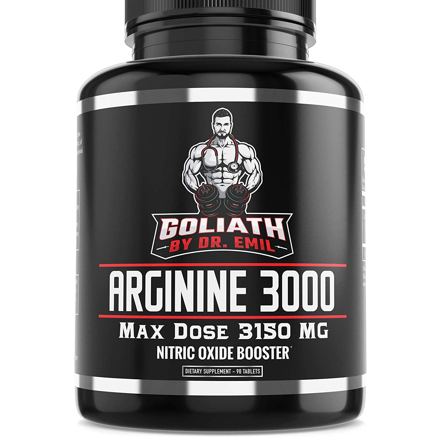 Goliath by Dr. Emil ARGININE 3000 L Arginine (3150mg) Highest Pill