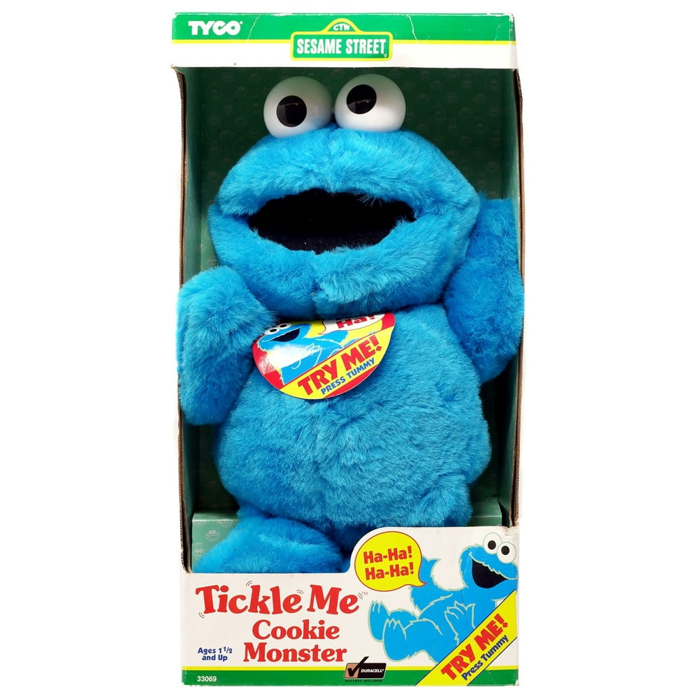Sesame Street Cookie Monster Plush with Sound - Walmart.com - Walmart.com