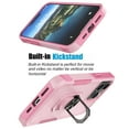 thumbnail image 5 of iPhone 15 Pro Max Case, 2 in 1 Phone Case for iPhone 15 Pro Max 6.7", Takfox Rubber & Rugged Shockproof Protection Heavy Duty with Ring Stand Kickstand Cover,Rose Gold, 5 of 12