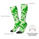 thumbnail image 4 of Fotbe Green Lizard Calcetas Divertidas Estampadas para Hombre y Mujer, Calcetas de Algodón hasta la Rodilla para Caminar, Correr, Enfermería y Embarazo, 4 of 6
