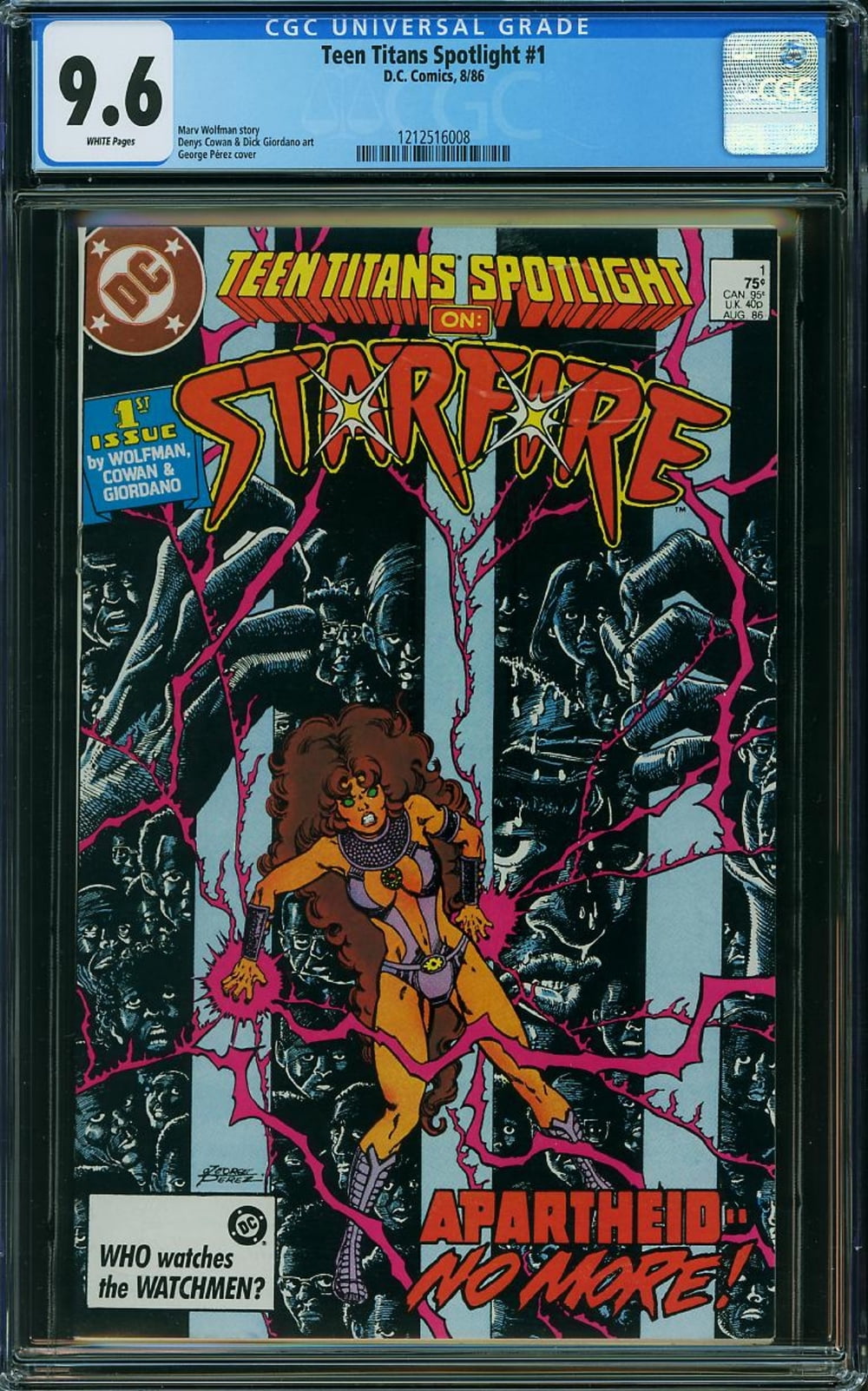 Cover of Teen Titans Spotlight #1