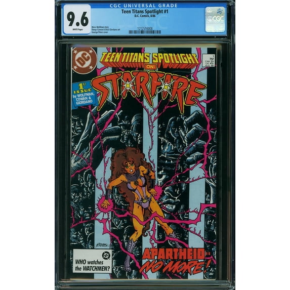 Teen Titans Spotlight #1 - CGC 9.6 Comic Book