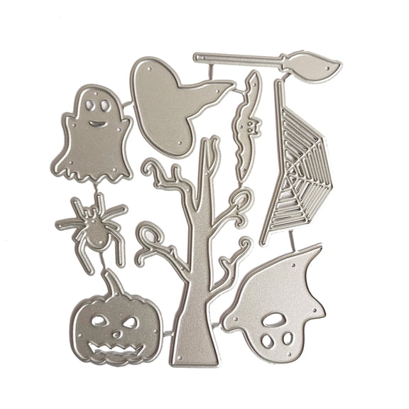 Halloween Metal Cutting Dies Stencil DIY Scrapbook Album Paper Card Template