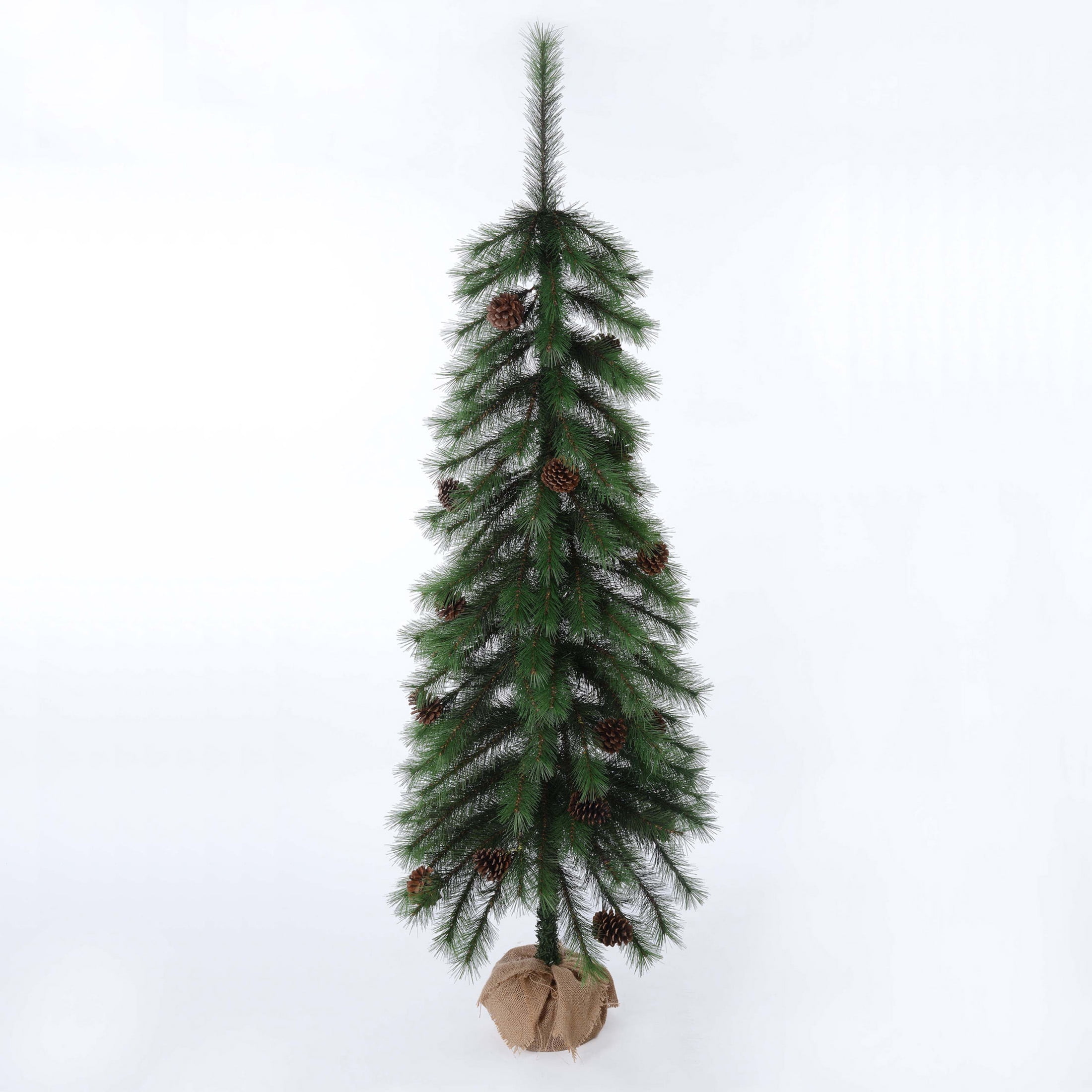 Holiday Time 5-Foot Artificial Christmas Parsons Pine, with Burlap Base