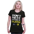 thumbnail image 3 of Pacman Pixelated 80's Game Women's T Shirt Ladies Tee Brisco Brands S, 3 of 5