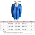 thumbnail image 1 of Camiseta de manga larga para mujer, camiseta de manga larga para mujer, camiseta informal de manga larga para mujer, camiseta de manga larga plisada para mujer, camiseta de rendimiento, 1 of 3
