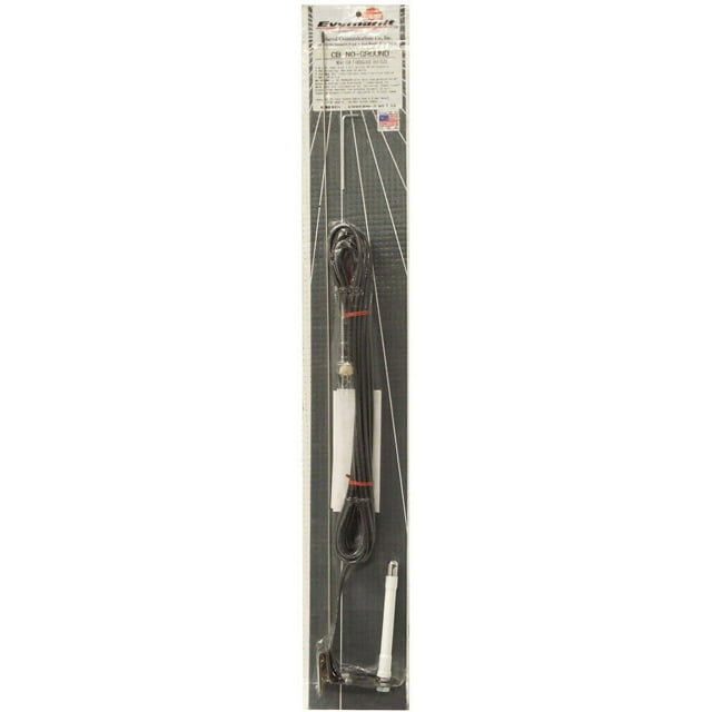 Everhardt SNGP2WM-W 2 Pi. Clip de Sol en Acier Inoxydable sur Antenne de Fenêtre CB