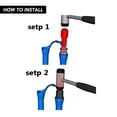 thumbnail image 4 of Installation Bike Front Fork Seal Installation Tool  Fork Dust Seal Installation Driver Kit Replacement for Fox and Rockshox 32/34/35/36/40mm Pipe Diameter, 4 of 4