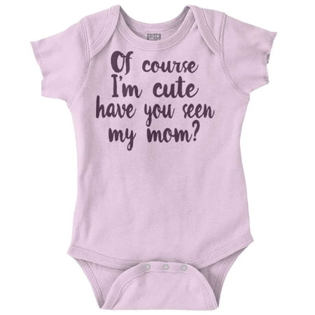 

Cute Like Mom New Daughter Adorable Baby Bodysuit Jumper Girls Brisco Brands