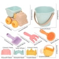 thumbnail image 2 of YWIYIUD 20PCS Novelty Beach Sand Toys Practical and Durable Sand Model Suitable for Summer Events Gatherings and Daily Entertainment Durable Interactive Sensory Learning Toy for Teens, 2 of 8