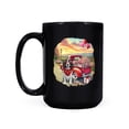 thumbnail image 2 of Be My Valentine's English Springer Spaniel Truck Full of Love Flower Balloon Mug Springers Dog Lover Gifts Coffee Tea Cup - 02029, 2 of 4