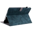 thumbnail image 4 of Decase for Samsung Galaxy Tab A8 10.5" SM-X200/X205 2022 Tablet Case,Tri-Fold Stand Slim Fit Lightweight Shockproof Tablet Cover with Anti-Slip Strips & Card Slots With Auto Wake/Sleep, Darkblue, 4 of 5
