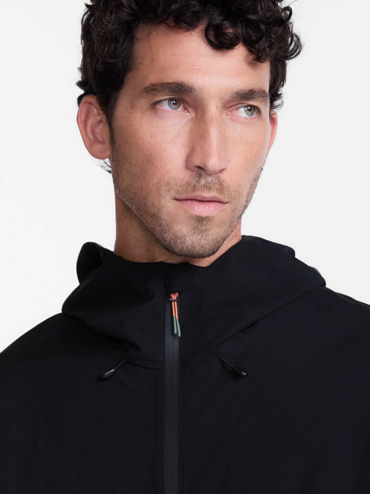 Ozark Trails Men's and Big Men's Pinnacle System Rain Jacket, Sizes S-3XL